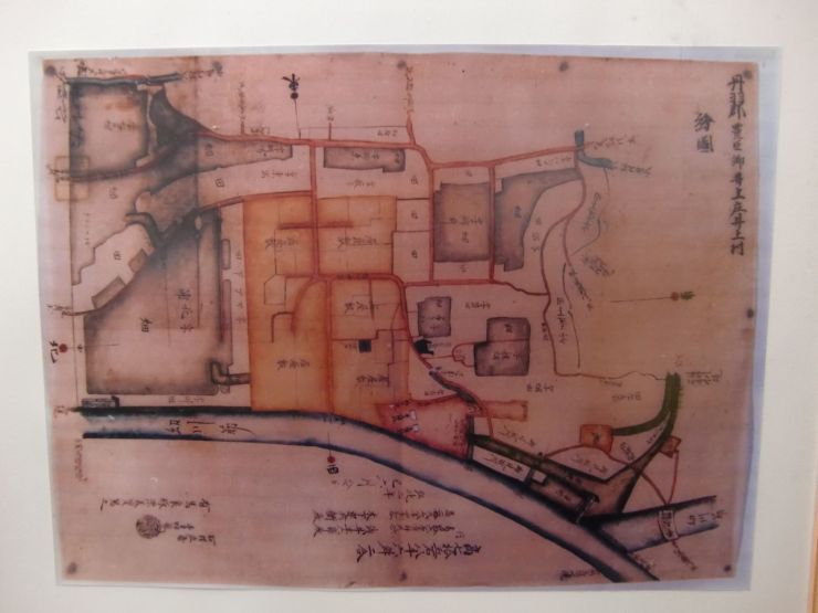 井上町古地図1845年